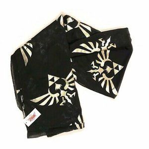 Zelda Skyward Sword Gold Print Logo Infinity Scarf